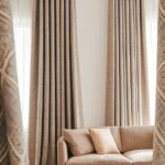 klasyczne zasłony żakardowe unowocześnione