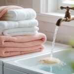 pierwsze wskazówki dotyczące prania ręczników